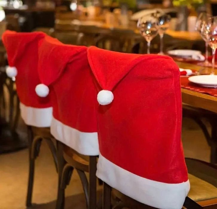 Коледни калъфи за столове