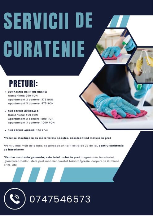 Servicii Profesionale de Curatenie