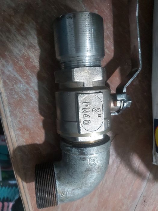 inox. DN 40, un tol jumate