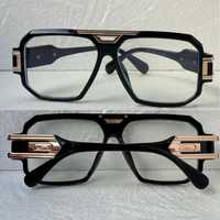 Cazal 2024 висок клас прозрачни мъжки слънчеви очила маска