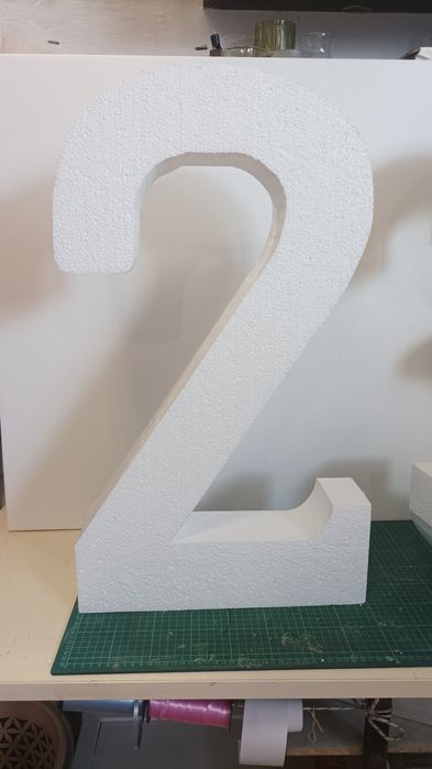 Обемни цифри и букви