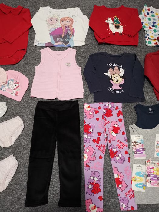 REZERVAT Lot haine fetiță 98-104