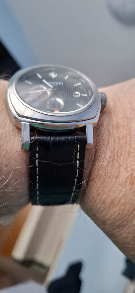 FERRARY ceas de mînă bărbătesc automatic curea din piele naturală