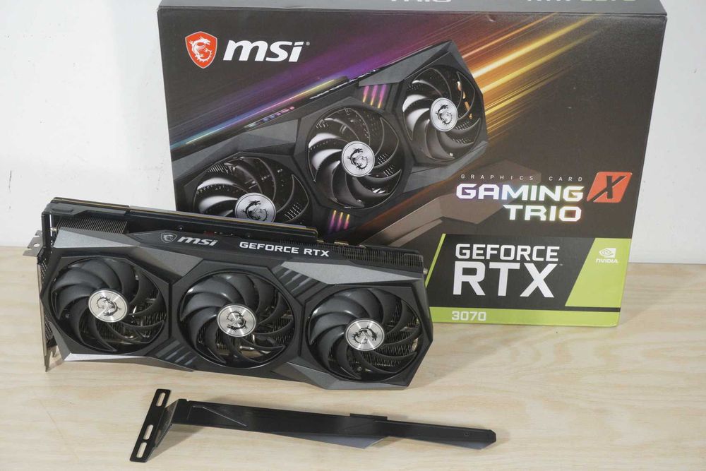 Видеокарта RTX 3070 8GB MSI GAMING X Trio GPU Nvidia GeForce / Вкл.ДДС