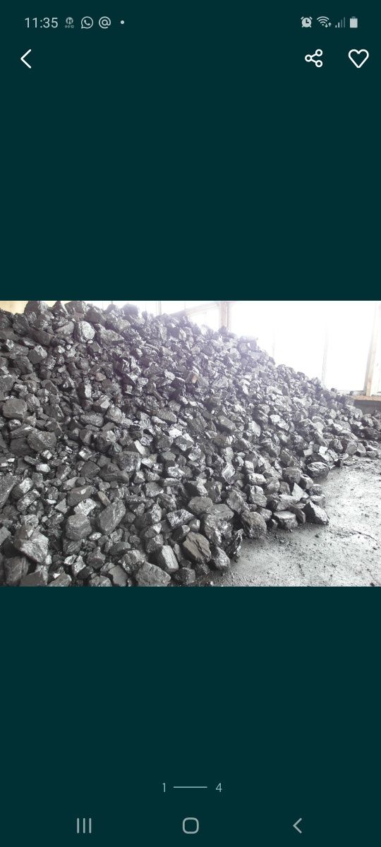 Уголь сортовой в мешках