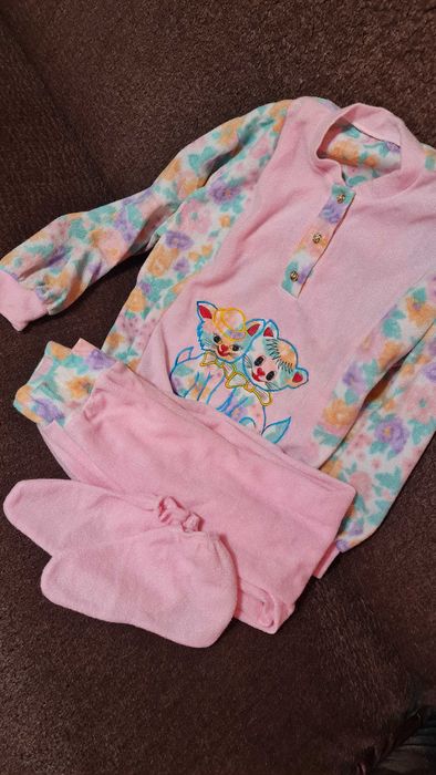 Pijama de damă cu botoșei