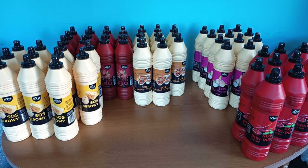 Sosuri HoReCa disponibile in flacon de 1 Kg
