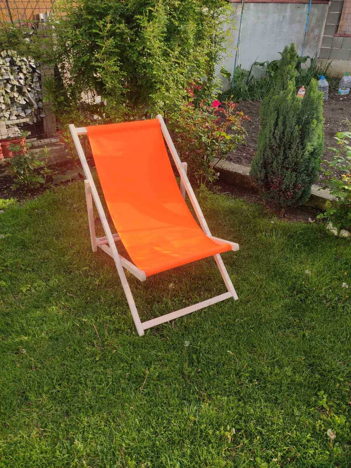 Сгъваем стол за градина, балкон, къмпинг, плаж, 120 кг, 3 легнали пози