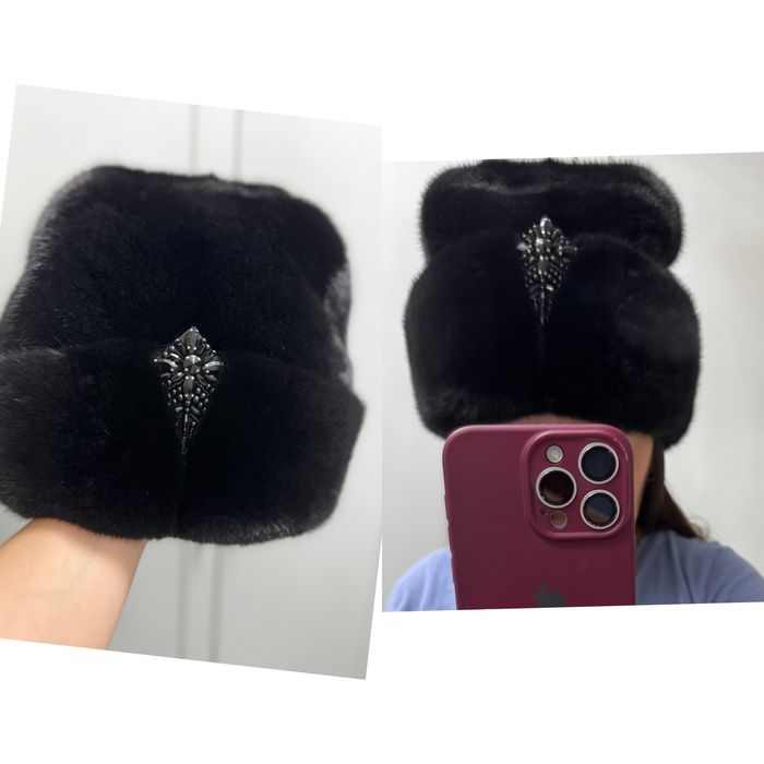 Продам норковую шапку новая