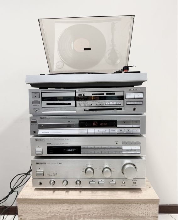 Ретро аудио система сет PIONEER с колони