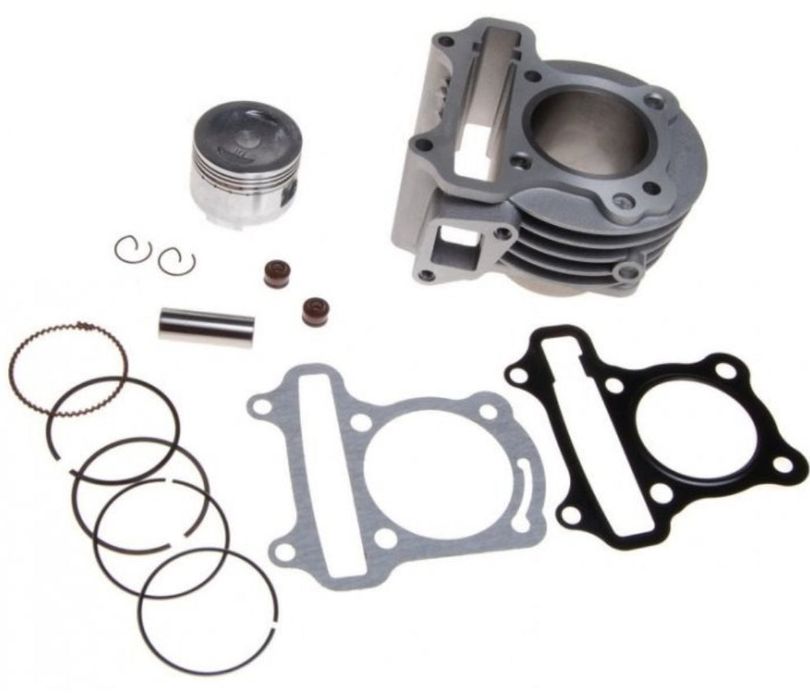 Kit cilindru set motor scuter/ATV GY6 80cc (47mm) 4T racire aer