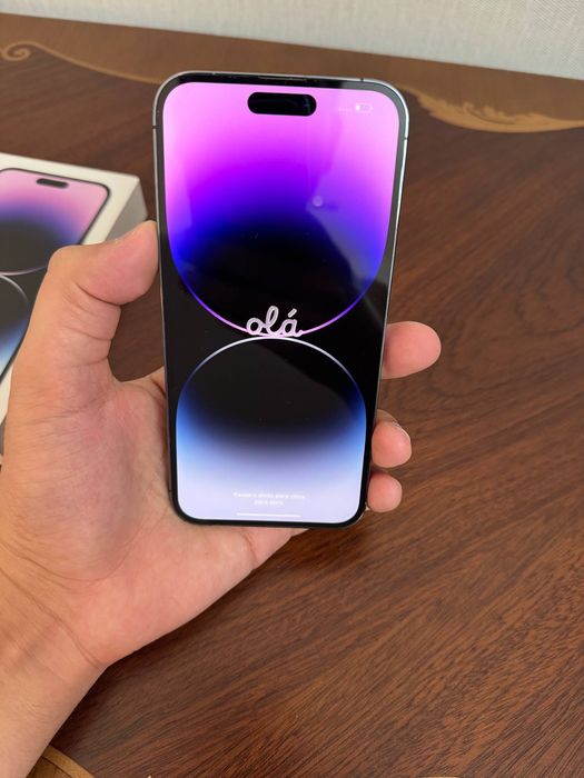 Iphone 14 pro max, 128gb, purple