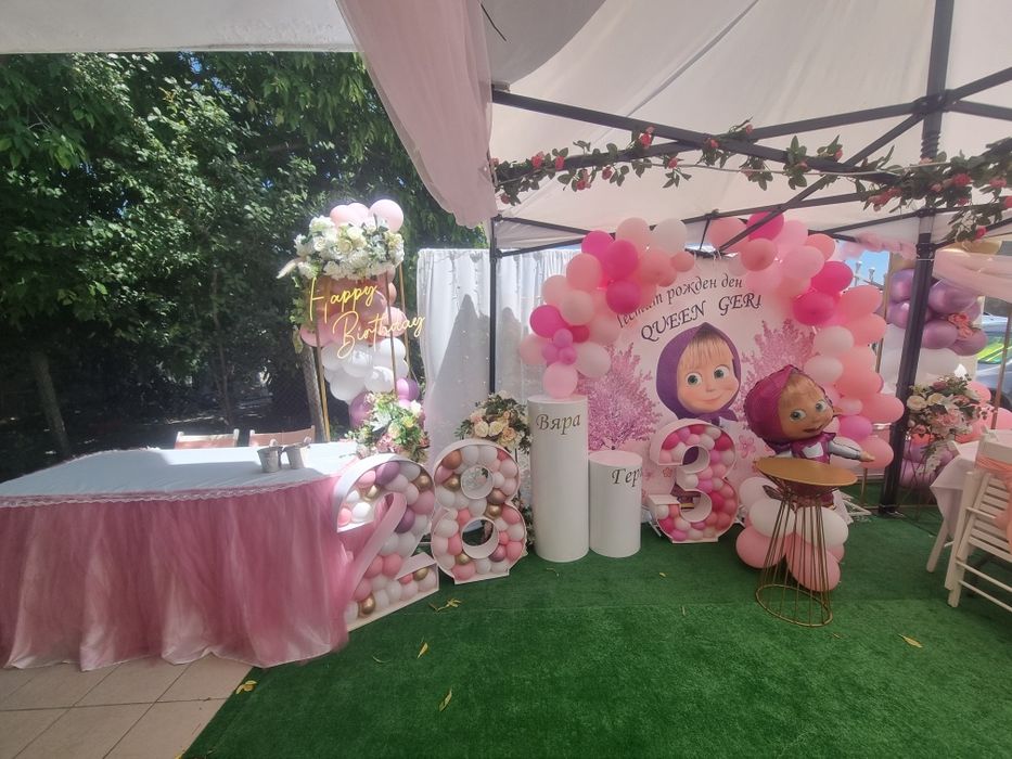 Шатри под наем с монтаж