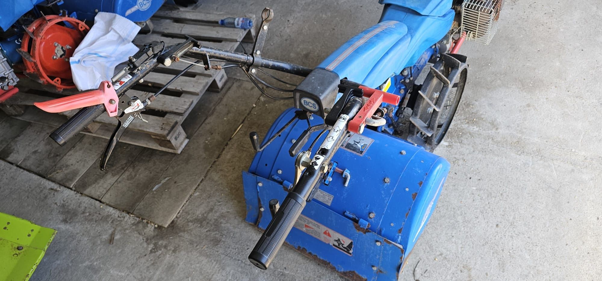 Motocultor profesional Bcs 730,10cp + freza