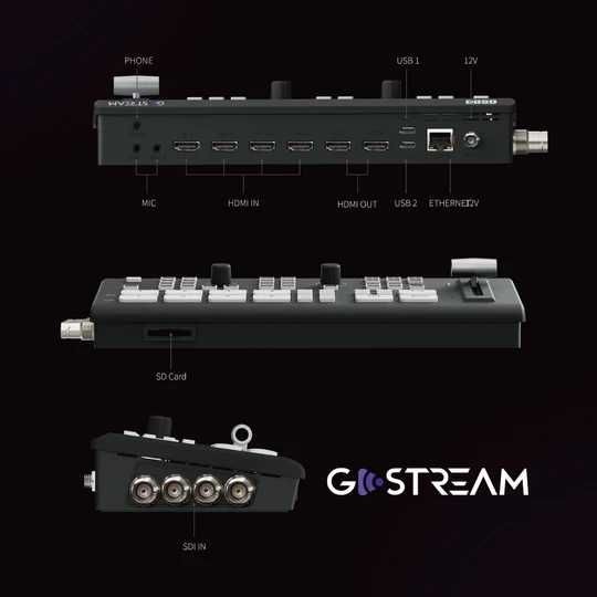 Osee GoStream Duet видеомикшер | ATEM Live stream |