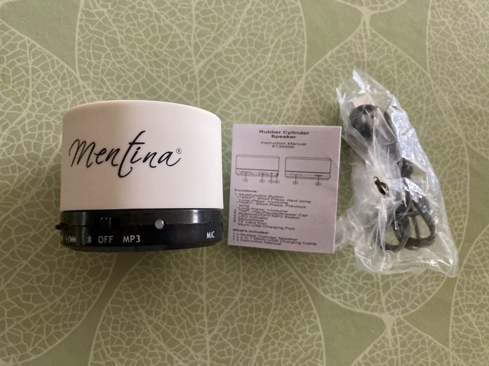Mentina Bluetooth Speaker