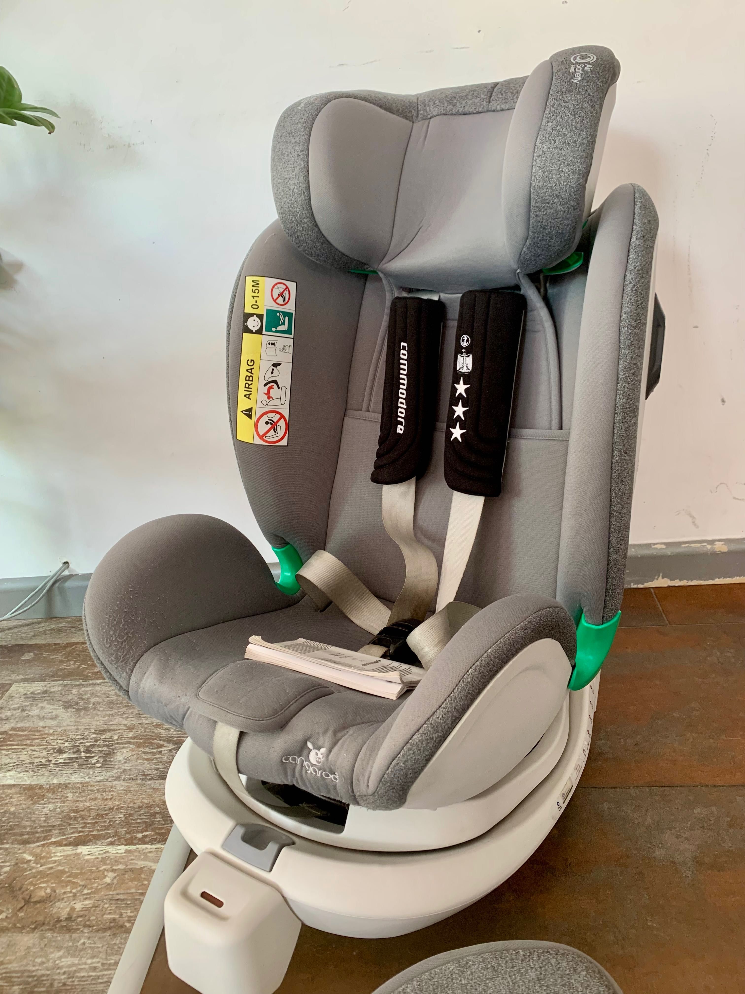 Детско столче за кола Cangaroo Commodore с Isofix система 360
