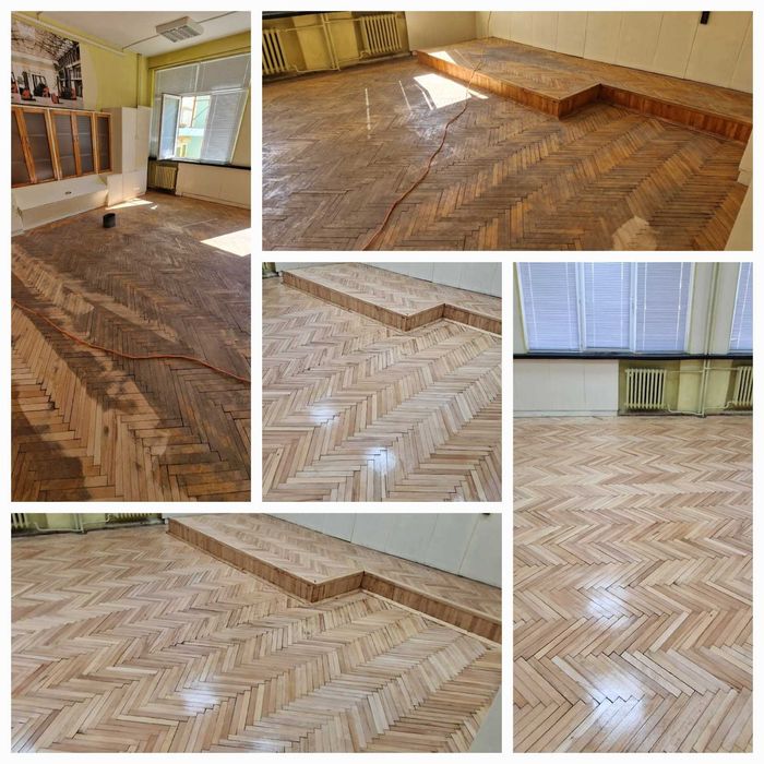 Циклене на паркет и дюшеме гр. Кърджали