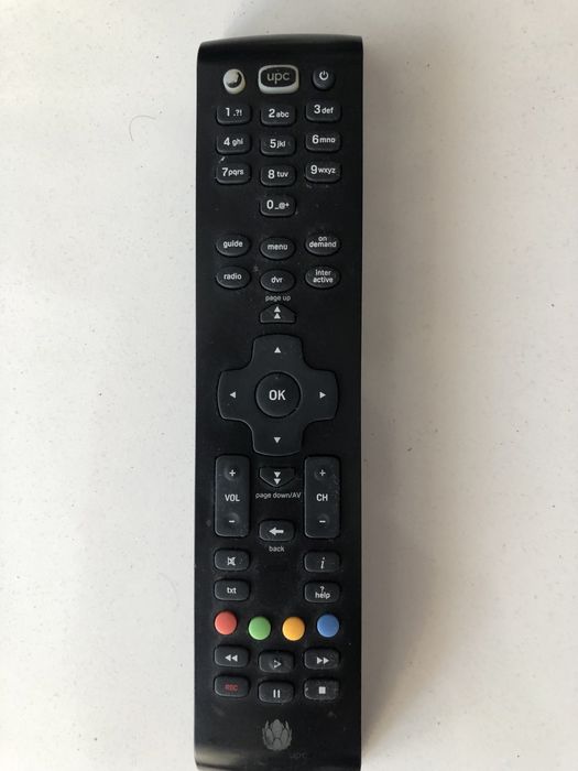 Telecomanda UPC receiver  stare foarte buna