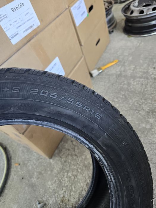 4 Броя 205/55/16 Goodyear 2x6,6mm 2x6mm RunFlat
