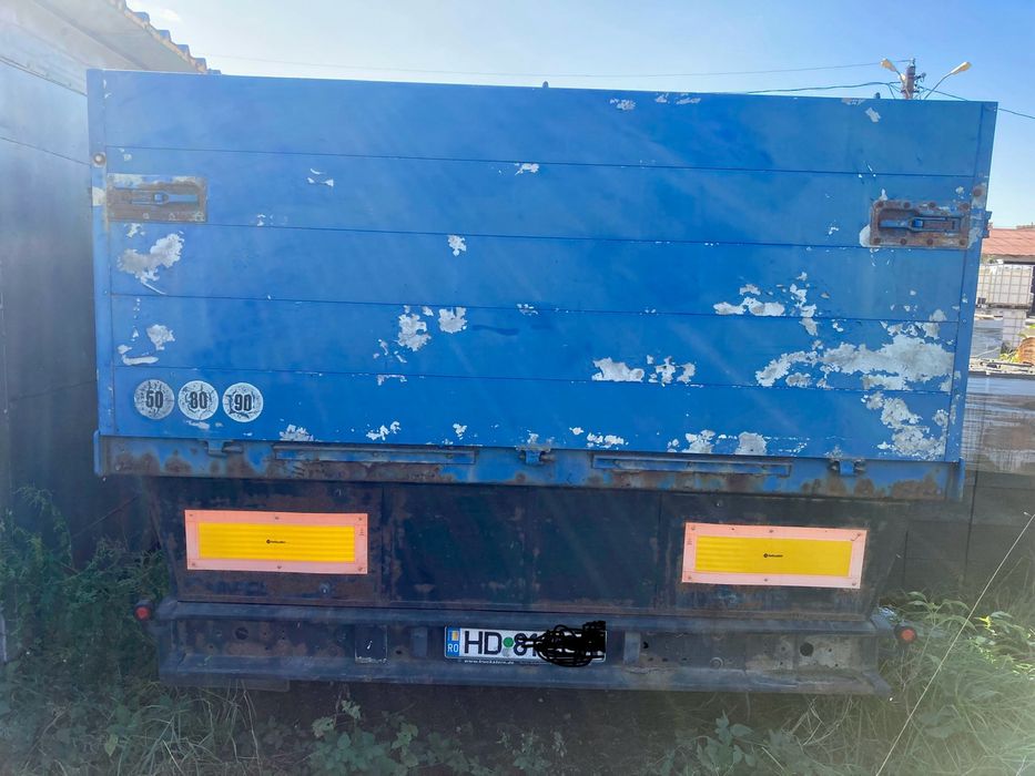 REMORCĂ cu protap 2 axe ( A 5a roată)