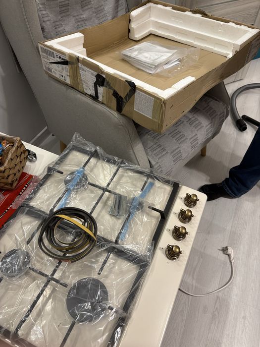 Plita pe gaz Hansa noua , nefolosita