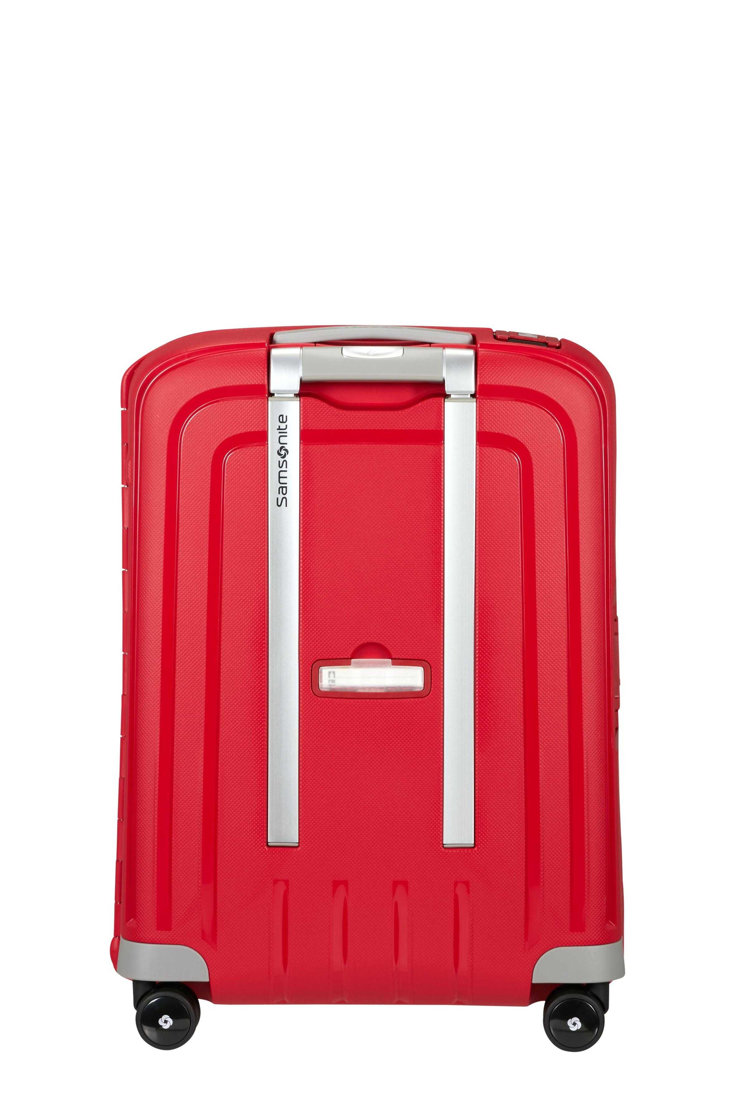 Troller de cabina Samsonite 55*20, sigilat,model S'Cure,rosu,5anigaran