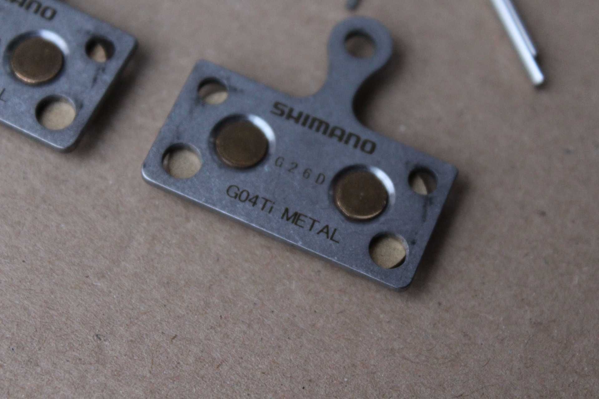 Shimano G04TI Metal-Titanium Placa - placute frana disc MTB