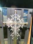 Cruce Inox Cimitir (Diferite Modele)
