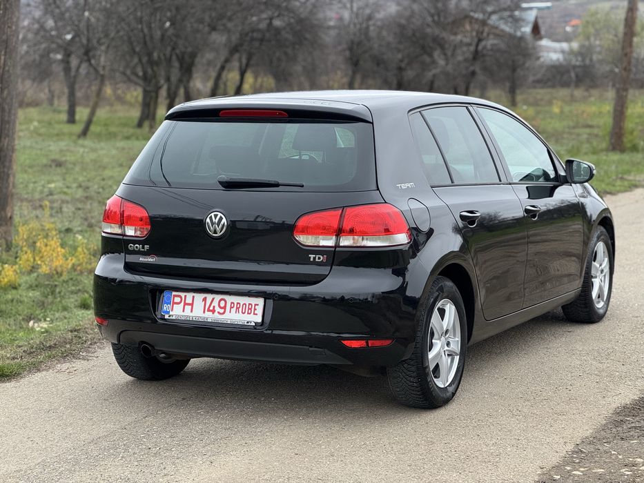 VW GOLF 6 TEAM 1.6 TDI / 2011 / Euro 5 / Climatronic / Posibil rate