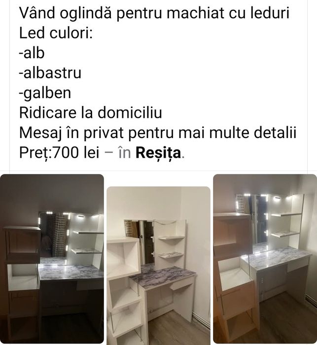 Oglinda pentru machiaj