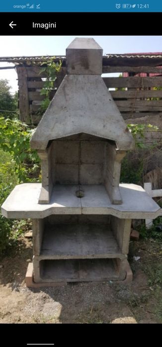 Grătare din beton armat. Grătar de gradina. Grill