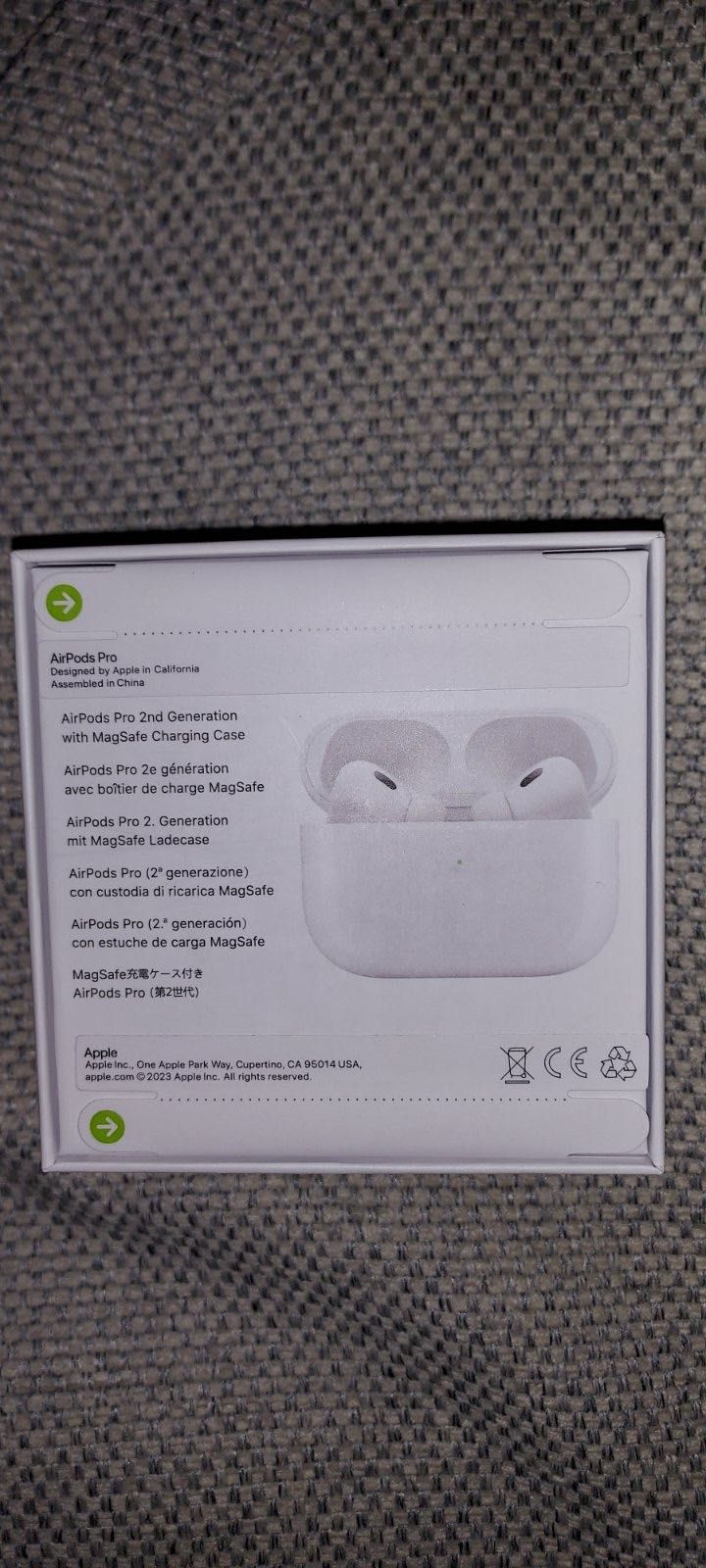 Слушалки Apple Airpods Pro (2nd Generation)