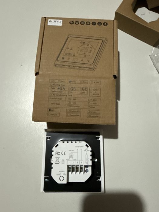 Termostat Wifi Smart MoesGo Alexa Google centrala,boiler,incalzire,gaz