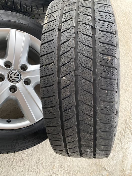 Jante R17 Originale Vw T5,T6 Anvelope foarte bune 215/60C M+S