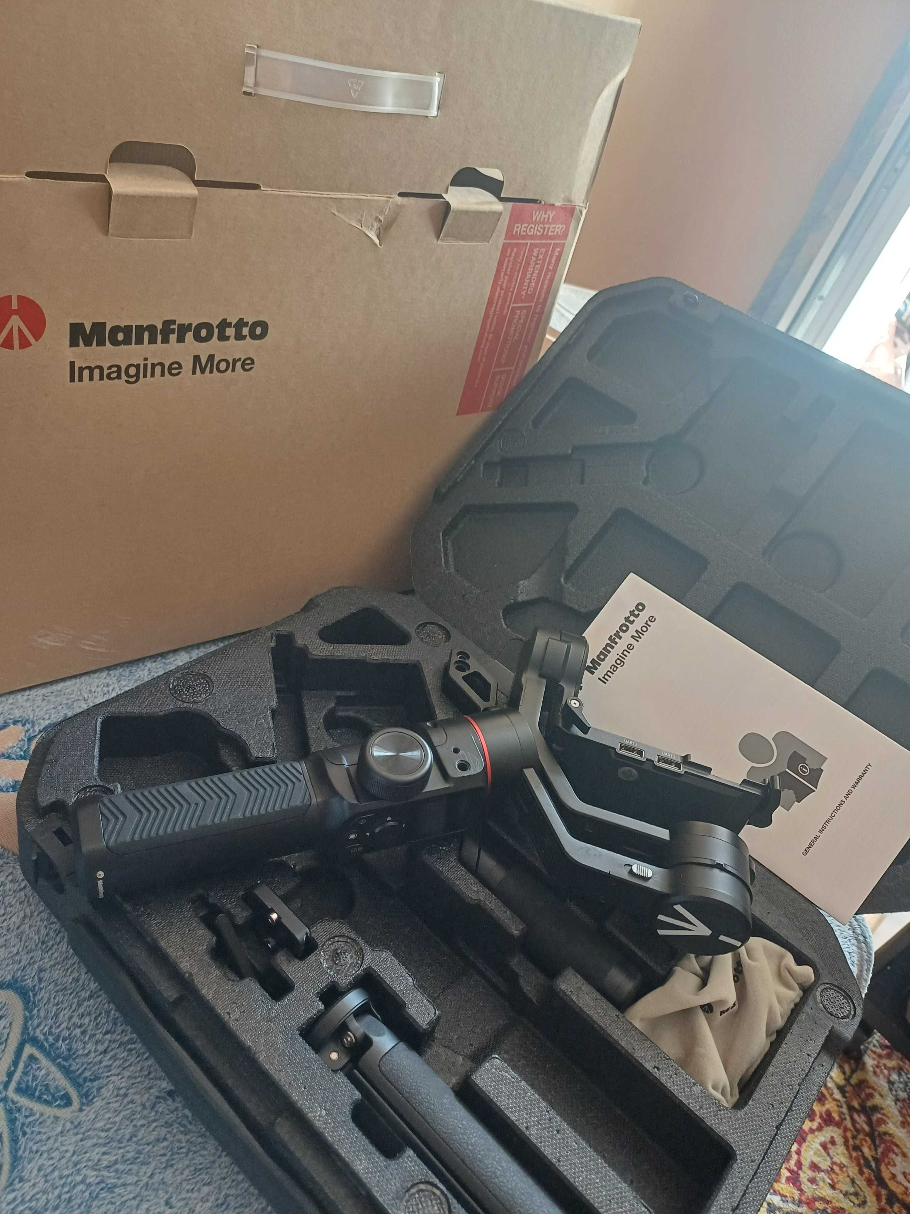 Manfrotto MVG220 stabilizator gimbal in 3 axe capacitate 2.2kg