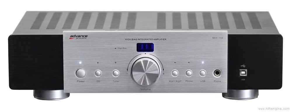 advance acoustic max 150 amplificator usb