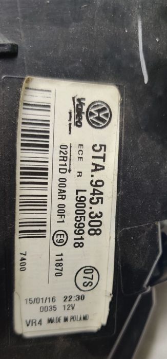 Lampa spate stanga VW Touran 5T 2015 2020 originala Valeo cod 5TA94530