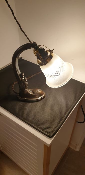 Accesoriu decorațiune lampa vintage colectie zamac Austria 1915