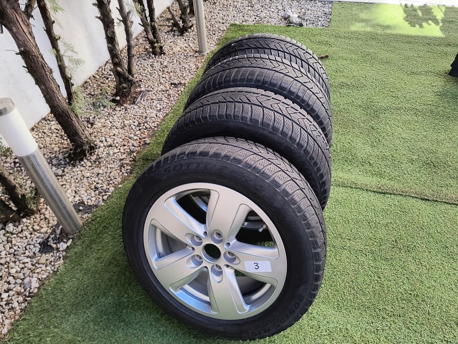 Jante Mini Cooper 6jx16h2 5X112 cu anvelope Pirelli runflat iarna