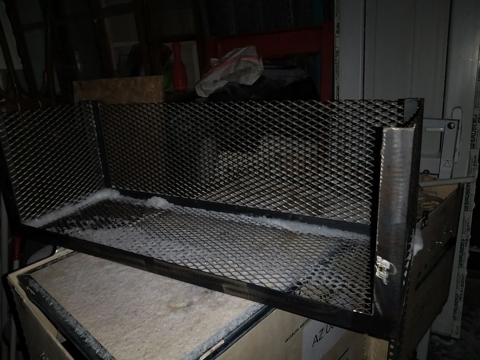 Железная полка в стиле Loft 93/31/31