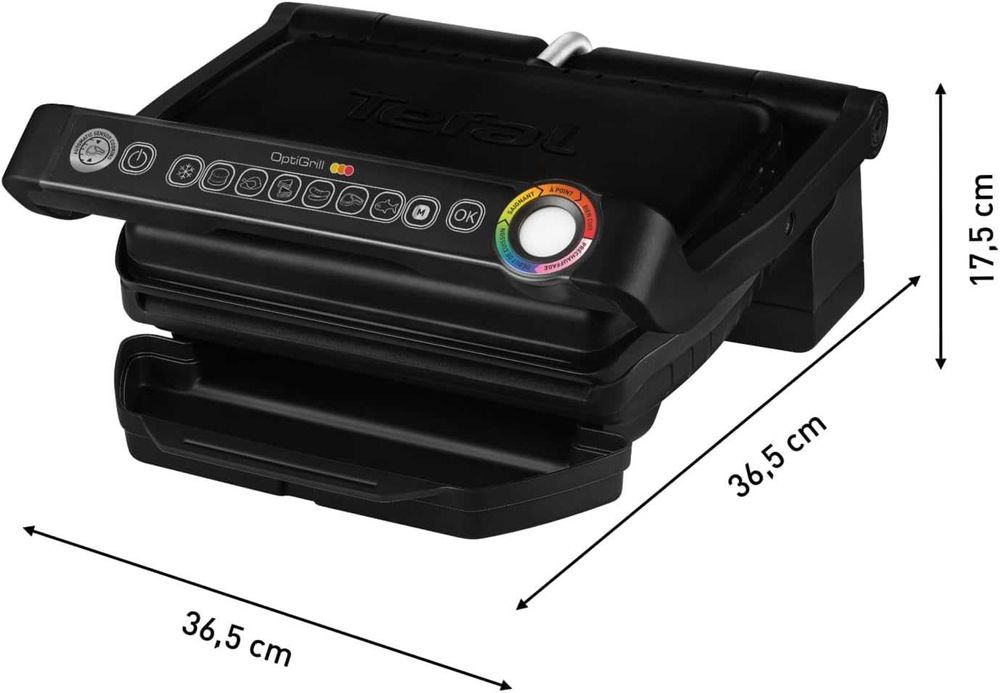 НОВ 2г Гаранция Електрически Грил Скара Tefal Optiгрил GC705816, 2000W