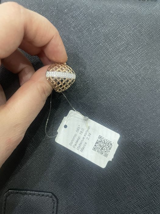 Жана килмеген алтын сакина размер 19 проба 585