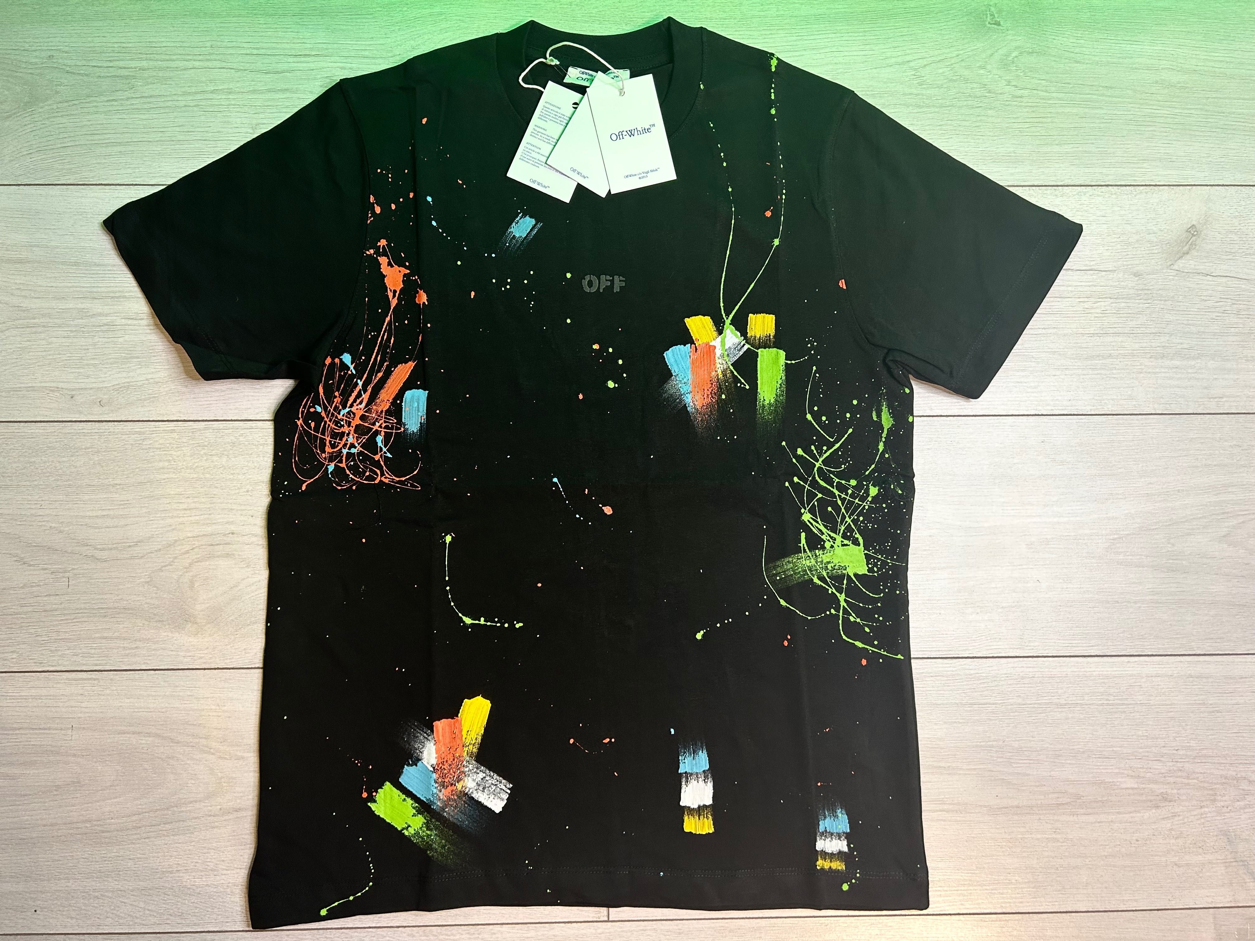 Tricou off white multicolor collection 2025