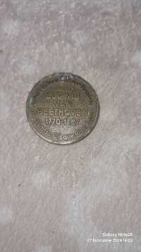 French, Vintage Medal. Ludwig Van Beethoven 1770 1827. Token.