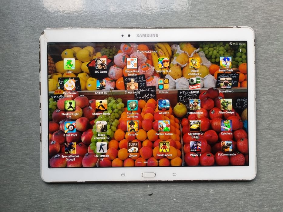 Galaxy TAB S Planshet Sotiladi. Imei Oʻtgan Xolati Oʻrta Ishlashi Zoʻr