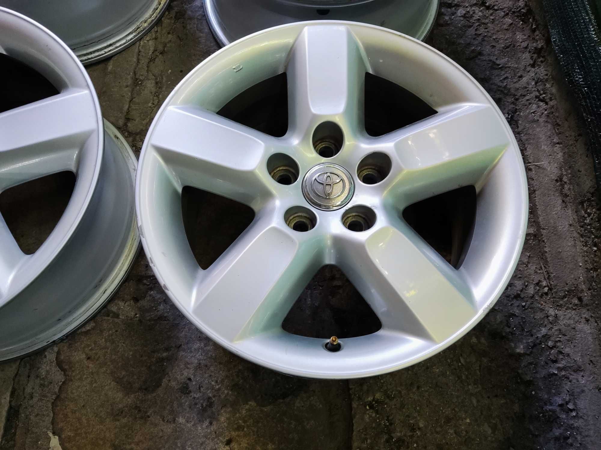 Тойота 16 цола 5x114,3 оригинални лети джанти - 5х114,3 Toyota