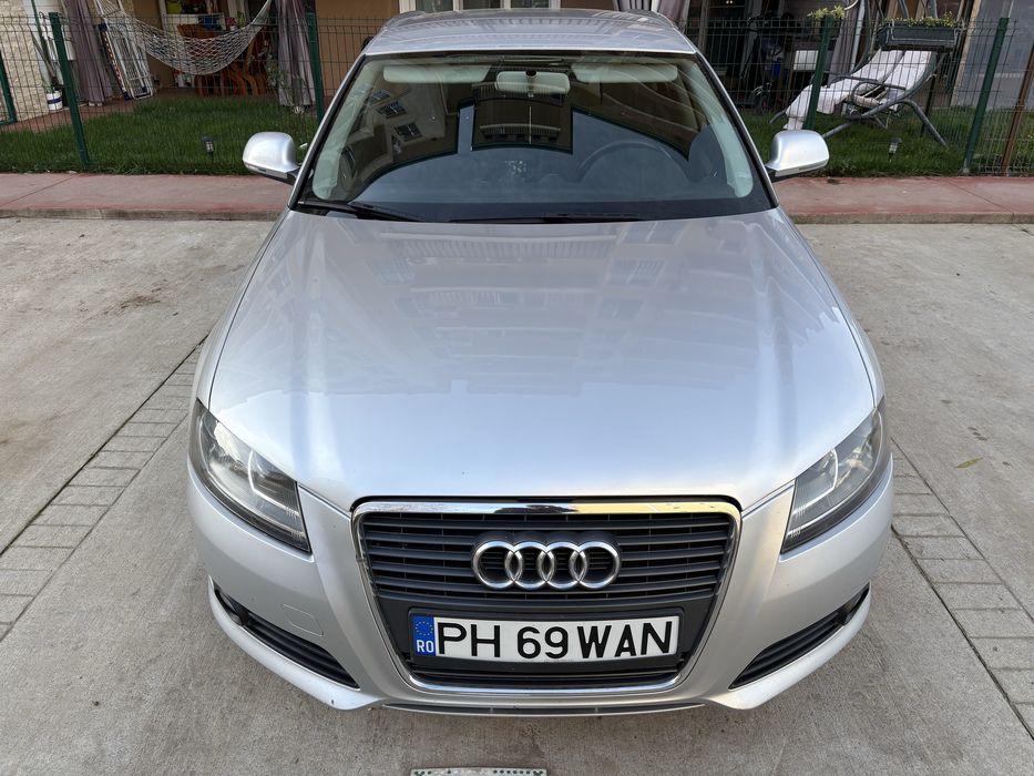 Audi A3 facelift 2010, 2000 cm/140cp, diesel cu carte service la zi