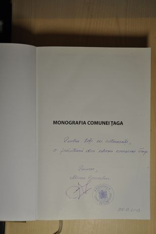 Monografia comunei Taga