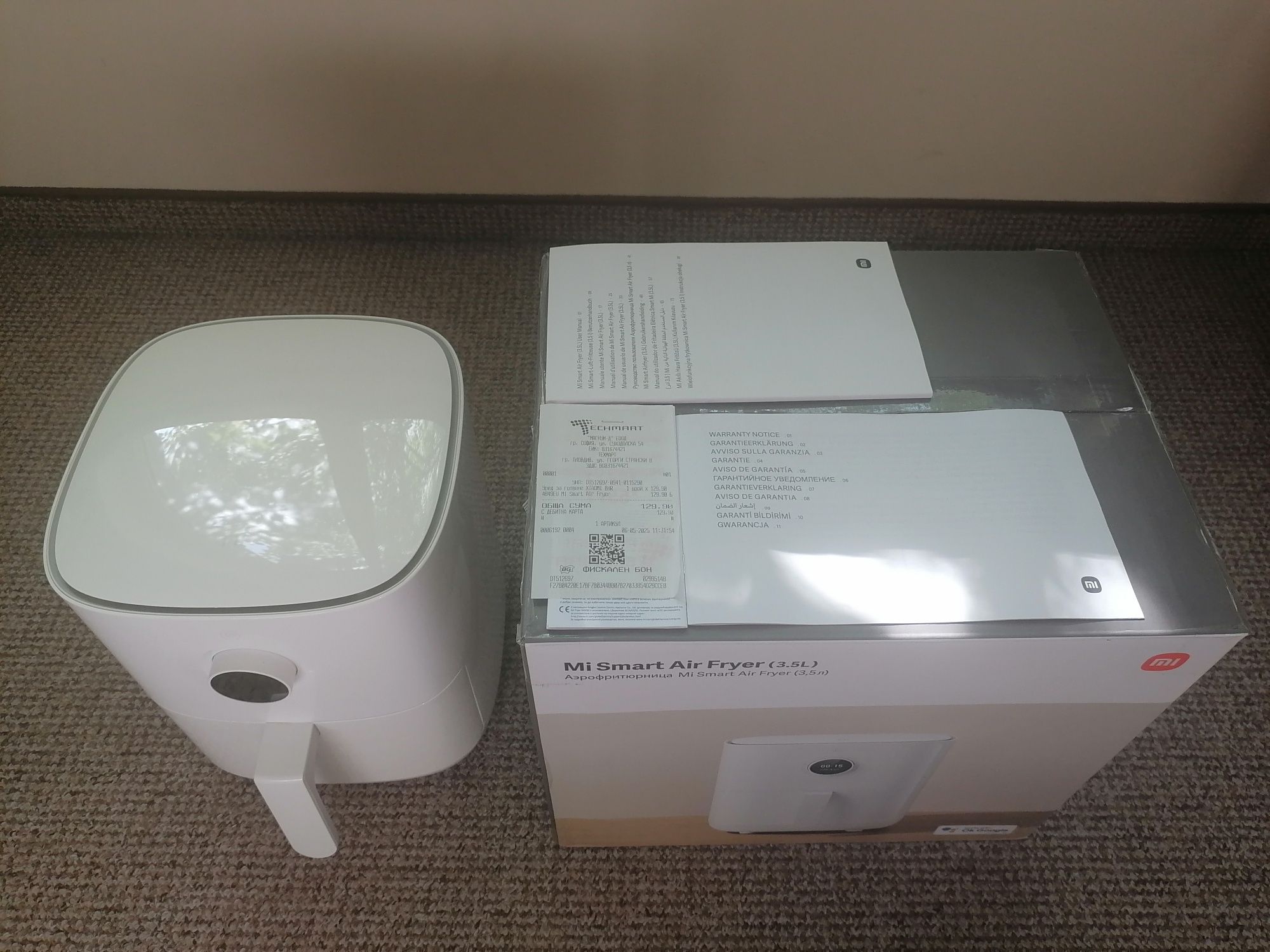 Нов airfryer XIAOMI Mi smart 3.5